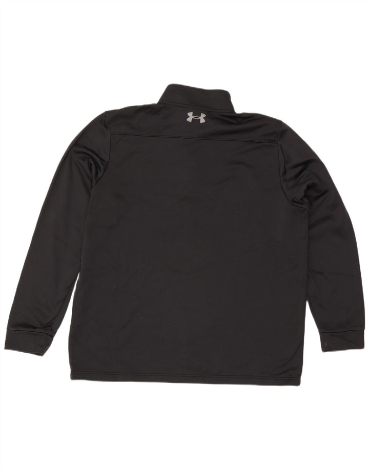 Under Armour Cold Gear Pull à col zippé pour homme Noir 2XL