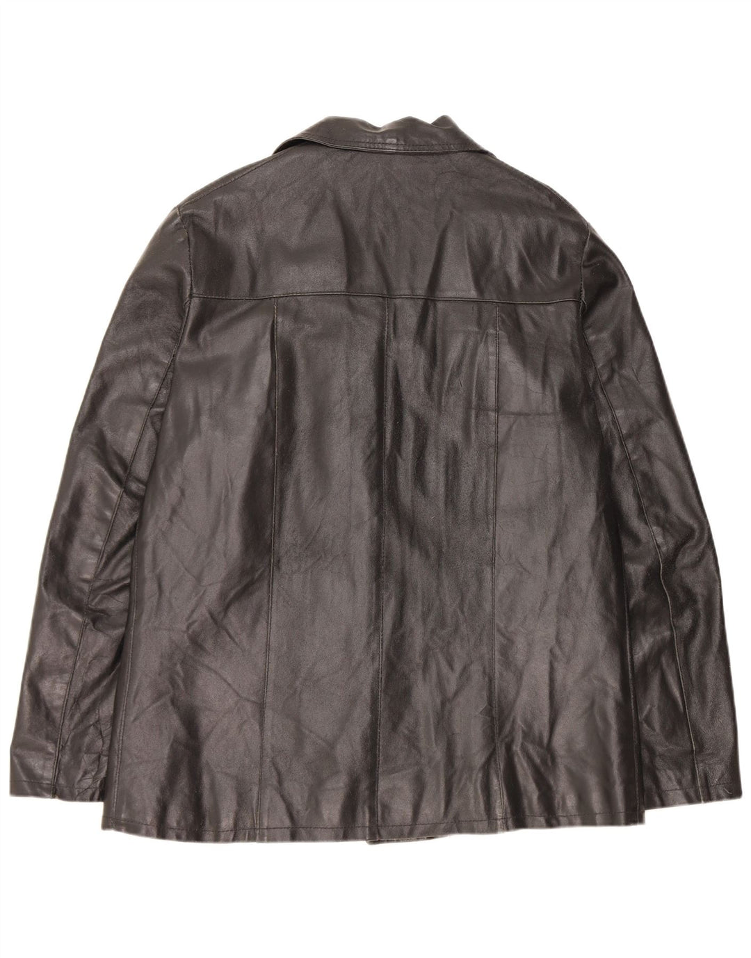Veste en cuir homme vintage UK 38 Cuir noir moyen