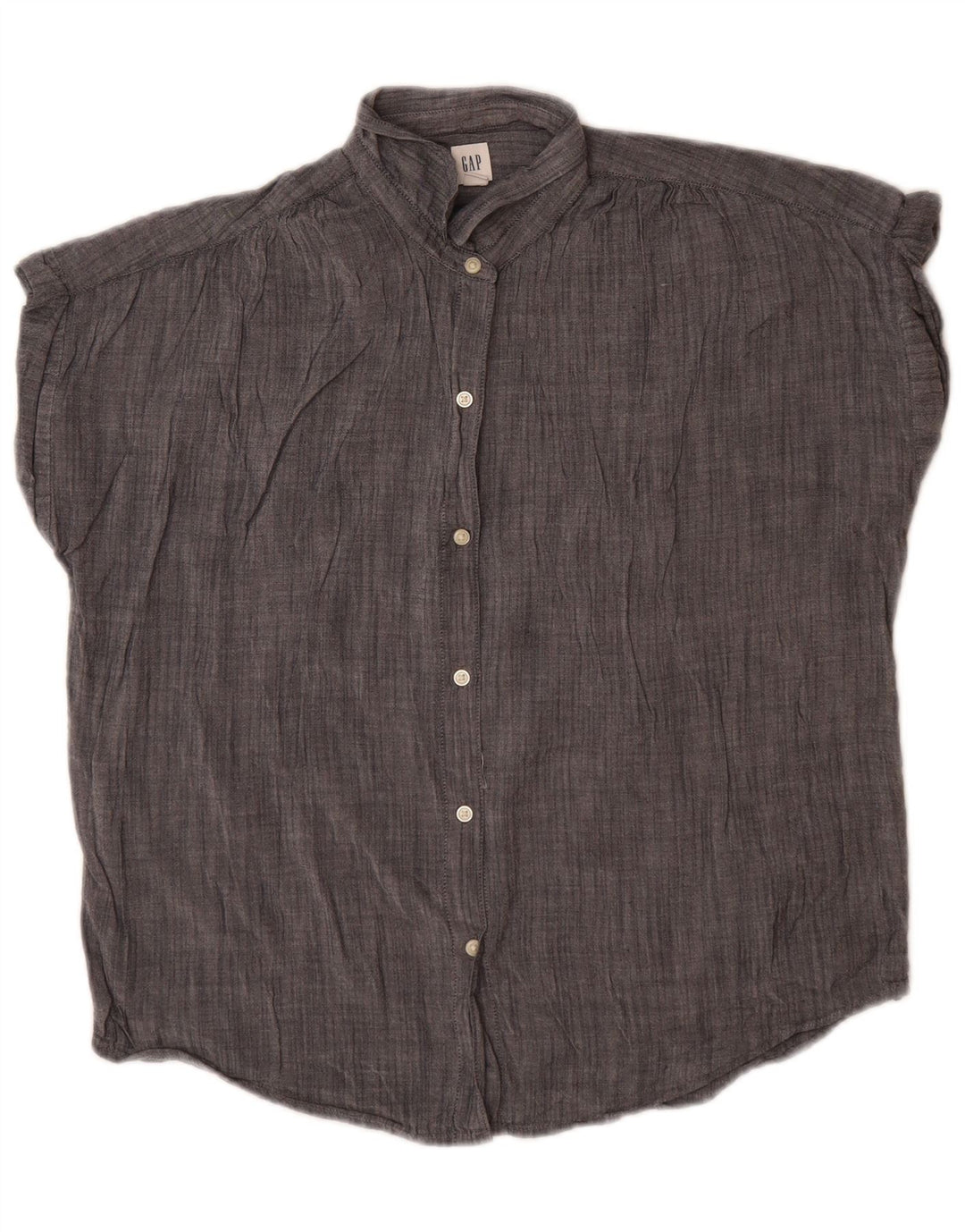 GAP Chemisier surdimensionné pour femme UK 10 Petit Gris