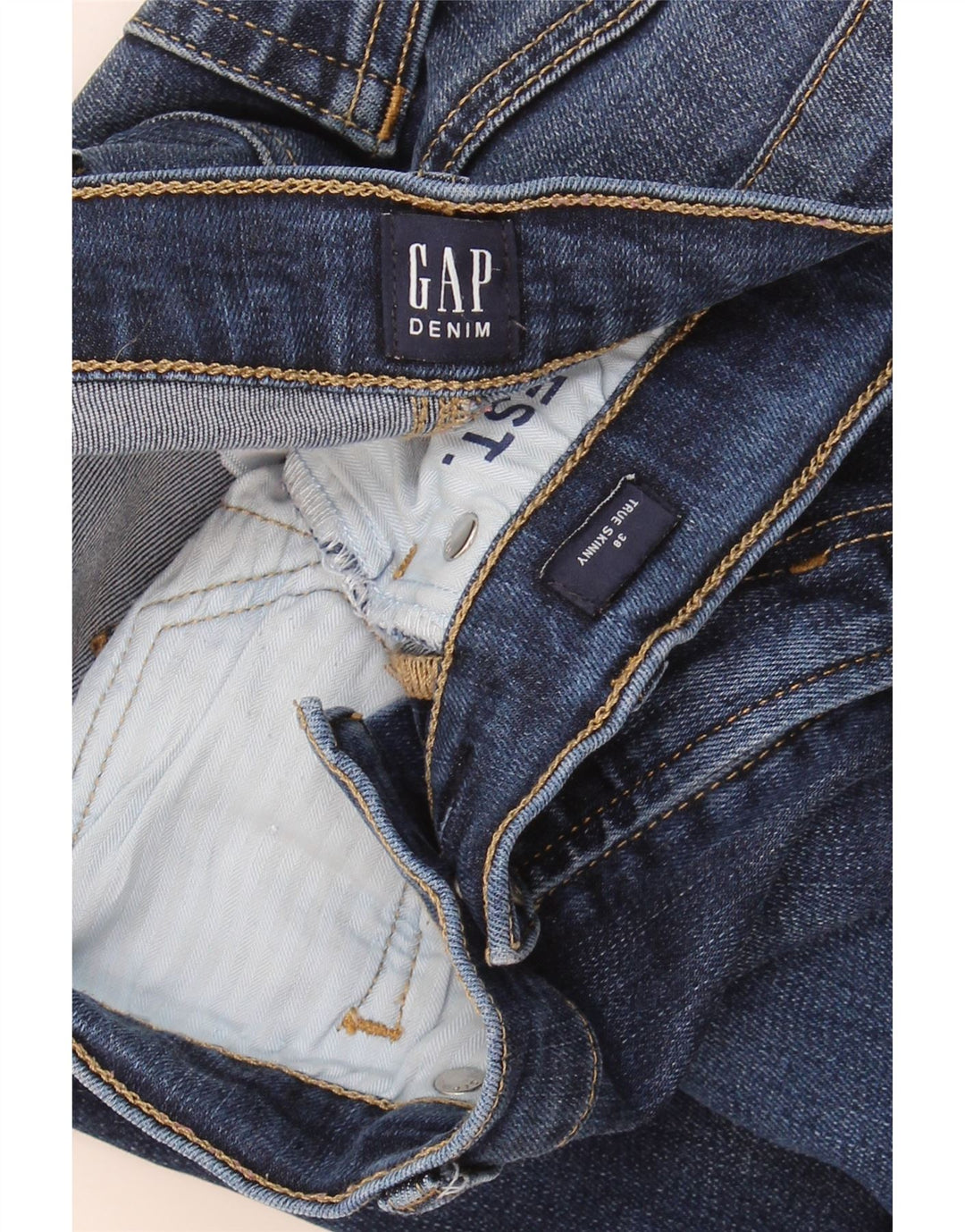 Gap Jean skinny femme EU 38 Medium W30 L28 Bleu Lyocell