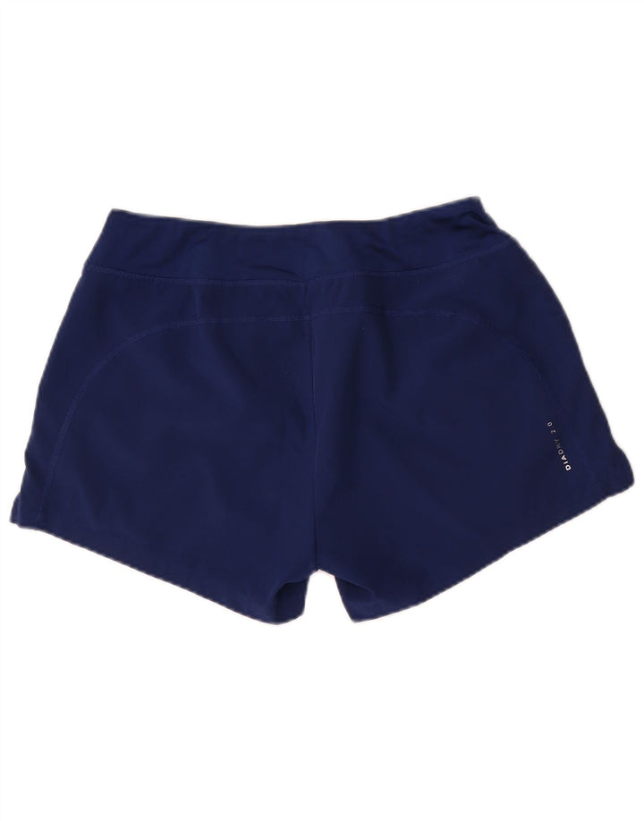 Diadora Short de sport pour femme UK 14 Medium Bleu marine Polyester