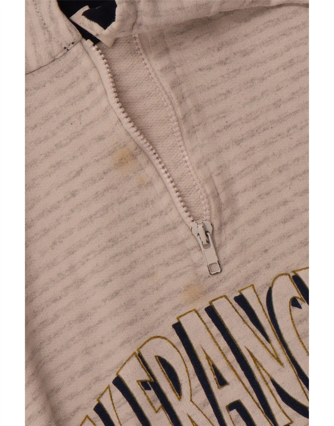 MAGIC Sweat-shirt graphique San Francisco pour hommes, grand gris rayé