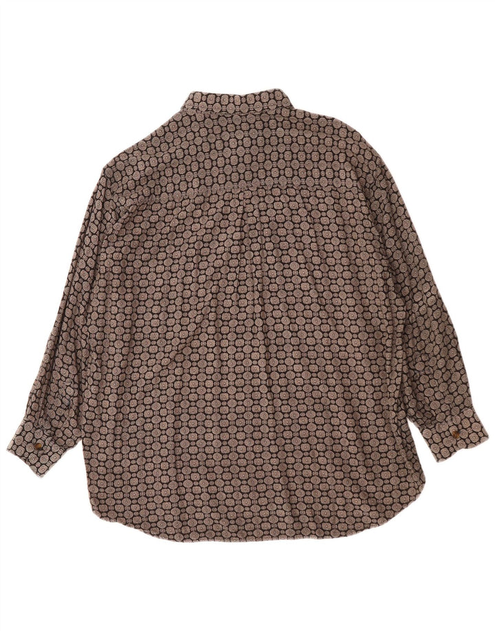 Médecin généraliste. BELLINI & COMPANY Chemise Homme Medium Noir Géométrique Viscose