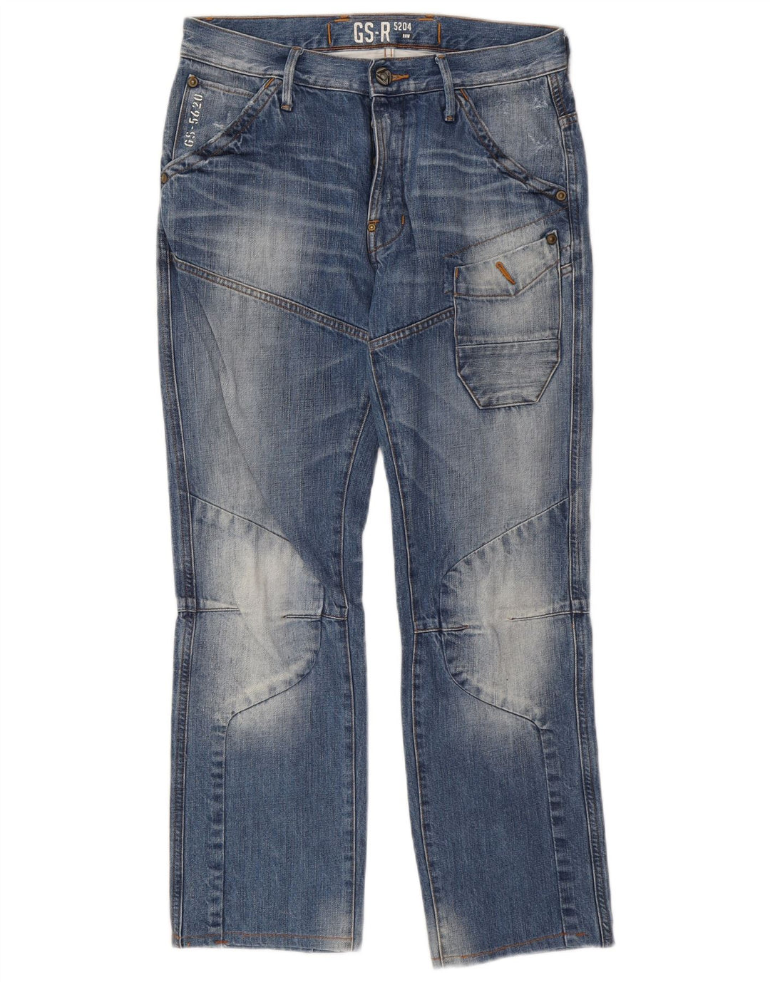 G-Star Jean droit homme W32 L29 bleu coton