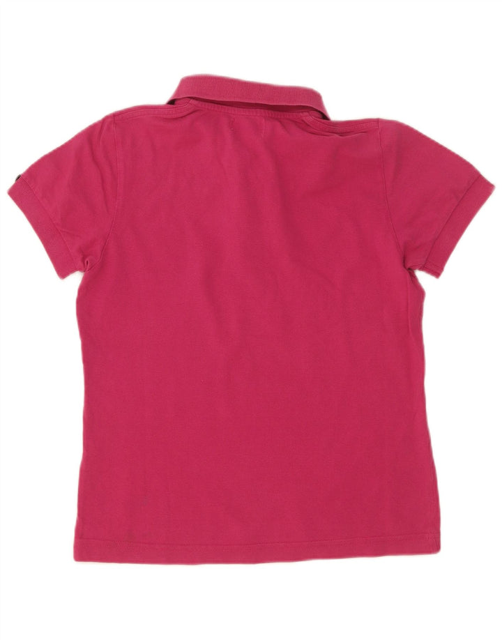 Kappa Polo Femme UK 10 Petit Rose
