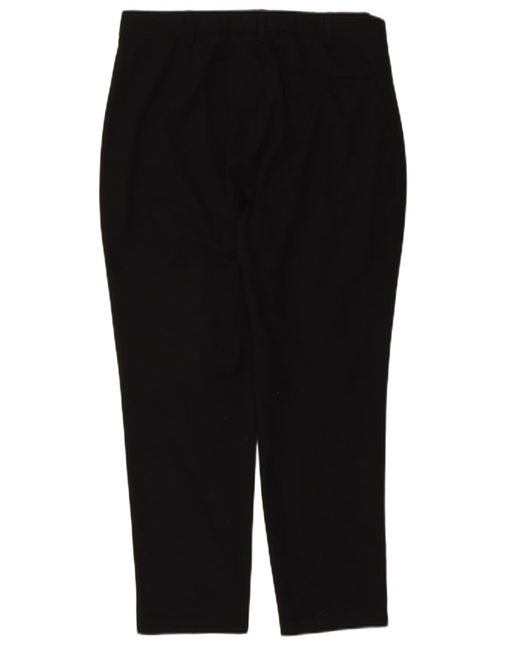 Marks & Spencer Pantalon court pour femme UK 12 Medium W30 L25 Noir