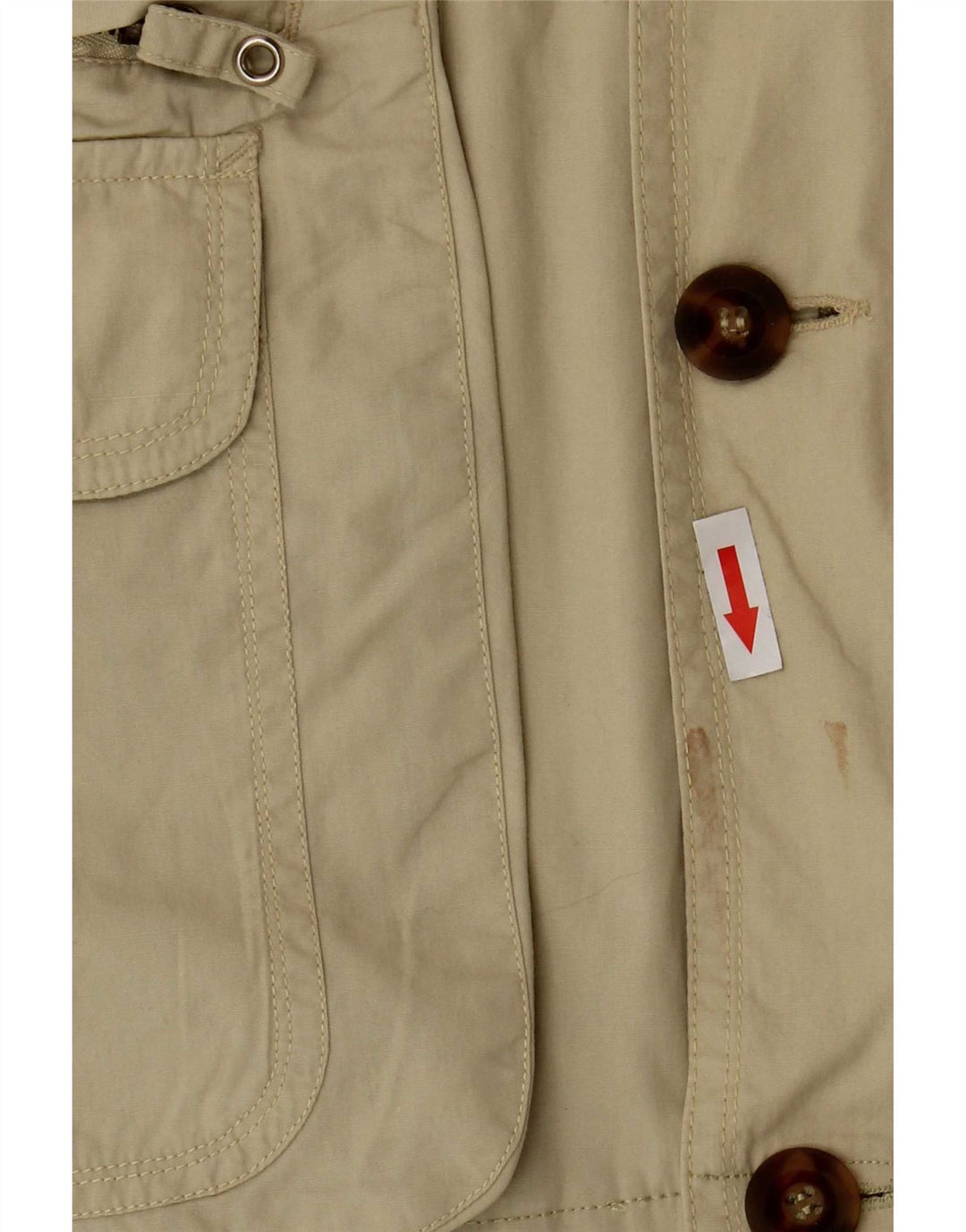 veste militaire homme vintage UK 38 Beige moyen
