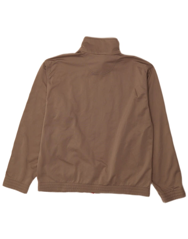 Lotto Veste de survêtement pour homme UK 40/42 Large Marron Polyester