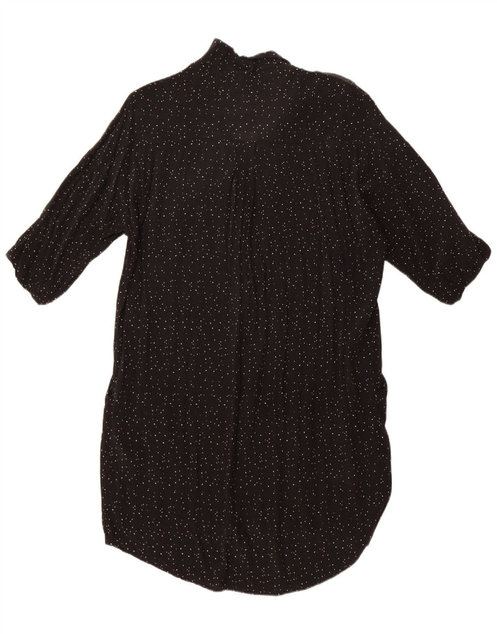 Whistles Robe fourreau surdimensionnée pour femme UK 44 Medium Noir à pois