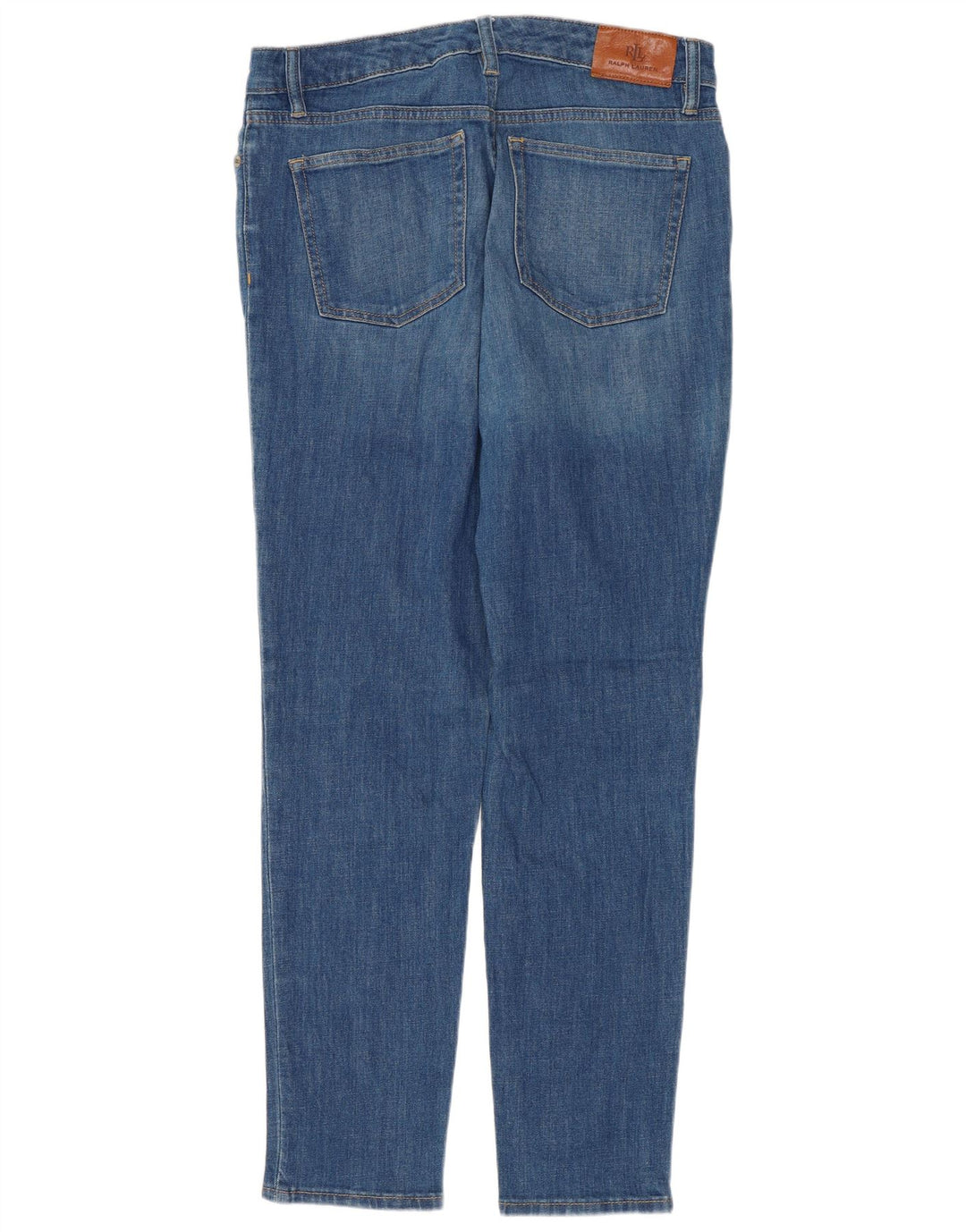 Ralph Lauren Jean slim pour femme US 10 Large W32 L29 Bleu Coton