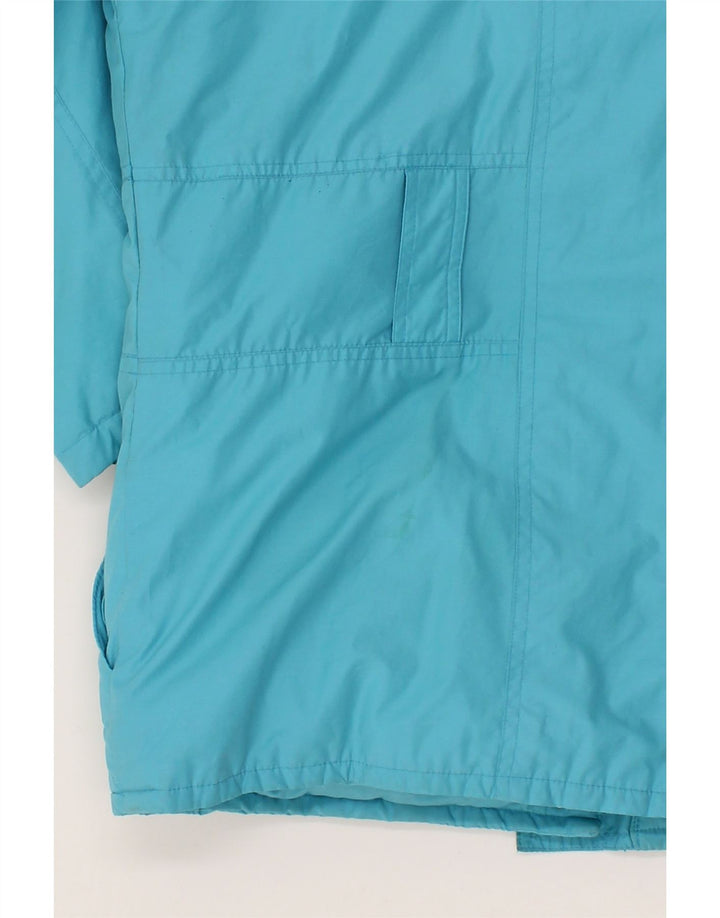 ELHO Womens Padded Jacket EU 40 Medium Blue Polyester Vintage Elho and Second-Hand Elho from Messina Hembry 