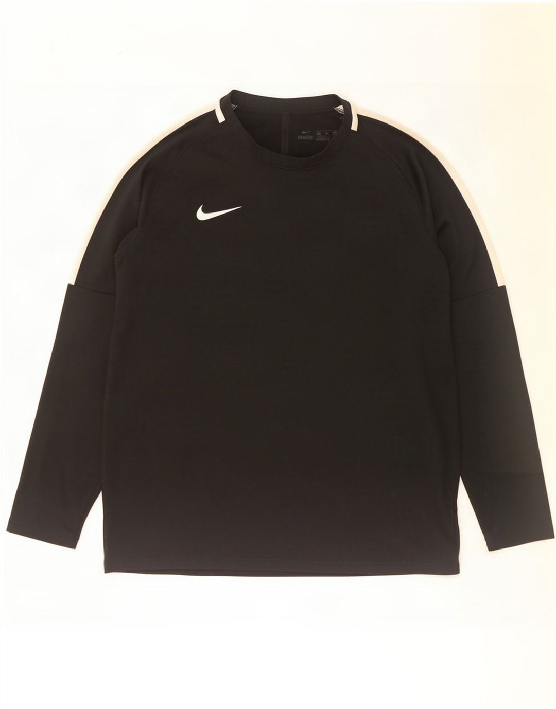 Nike Haut Dri Fit à manches longues pour homme en polyester color block Noir Taille L