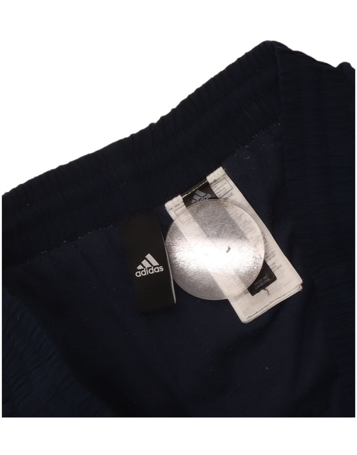 Adidas Pantalon de survêtement pour homme Pantalon de jogging Large Bleu marine Polyester