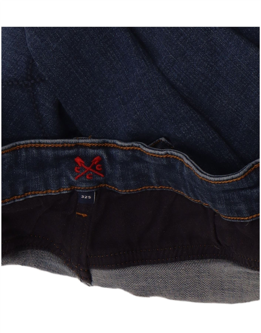 Crew Clothing Jean Slim Femme W32 L25 Bleu Marine