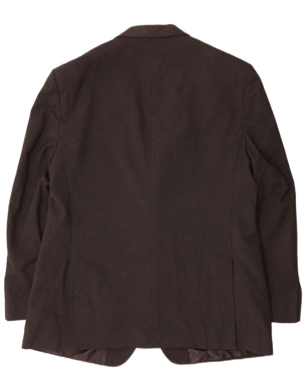 Marks & Spencer Veste blazer à 2 boutons pour homme UK 44 XL Gris Polyester