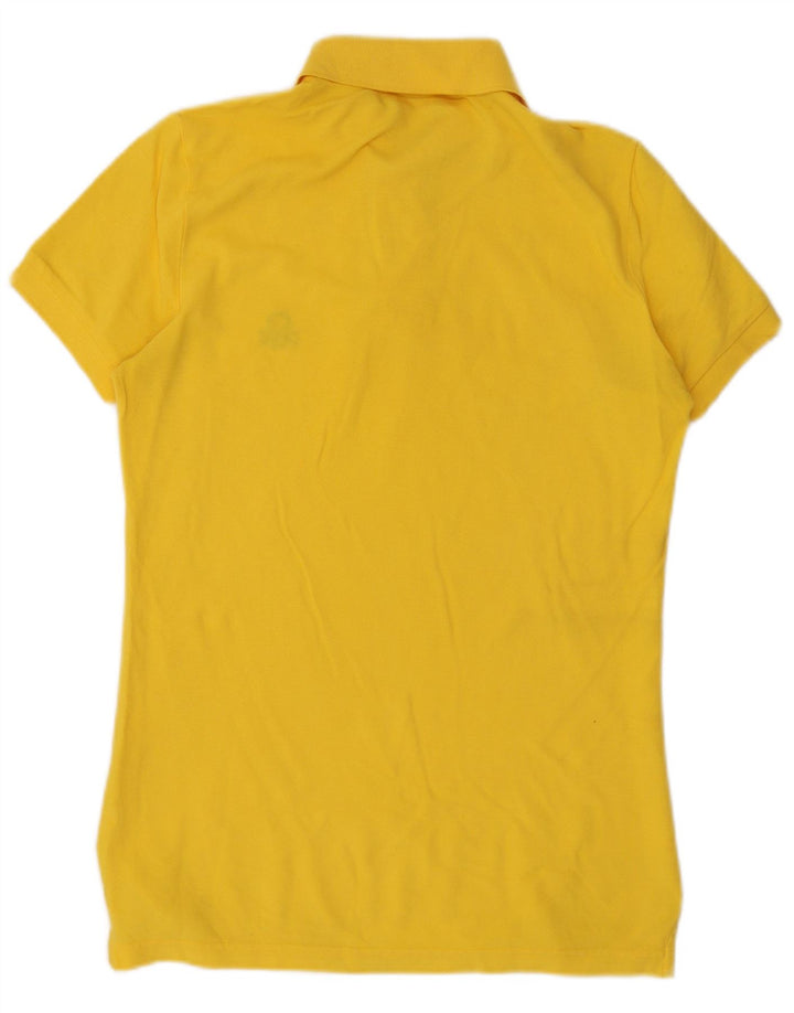 Benetton Polo Homme Petit Jaune
