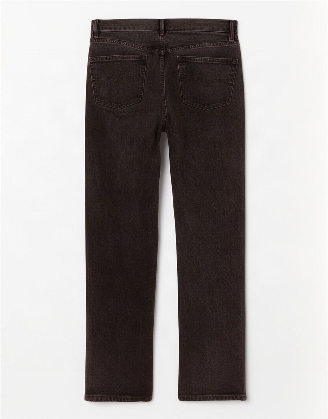 Diesel Jean Droit W31 L31 Homme Noir Coton