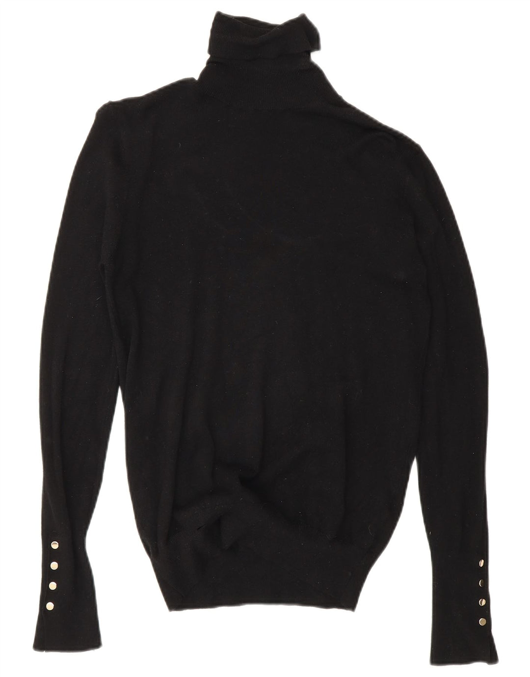 Zara Pull col roulé pour femme UK 12 Noir moyen