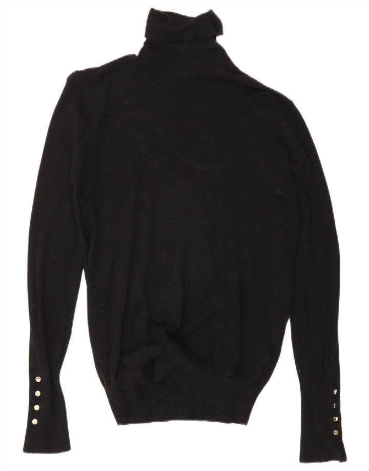 Zara Pull col roulé pour femme UK 12 Noir moyen
