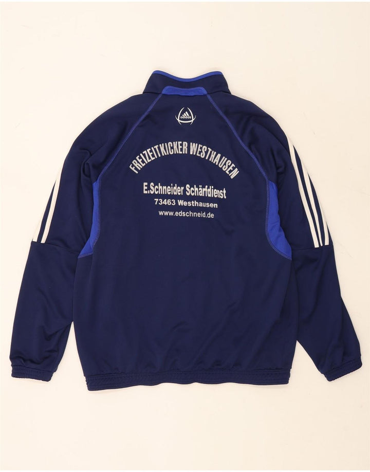 Adidas Hommes Climacool Survêtement Top Veste UK 42/44 Grand Bleu Marine