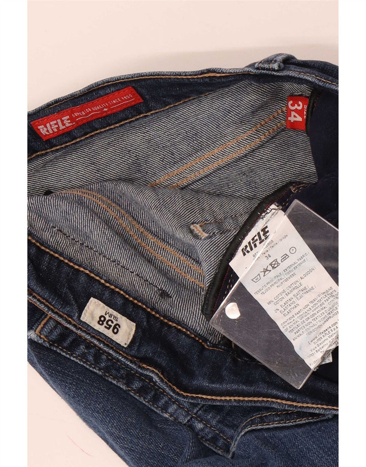 Rifle Jean Slim Homme W34 L33 Bleu Coton