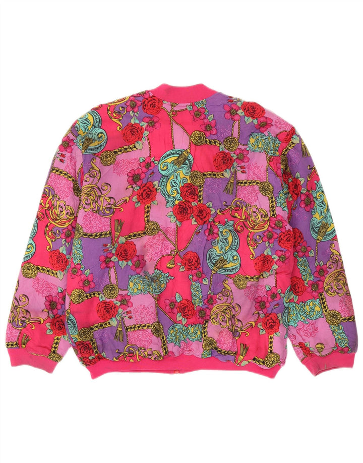 Marks & Spencer Veste Bomber St. Michael Fille 13-14 Ans Rose Floral