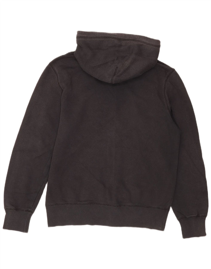 Nike Sweat à capuche zippé pour homme en coton noir moyen