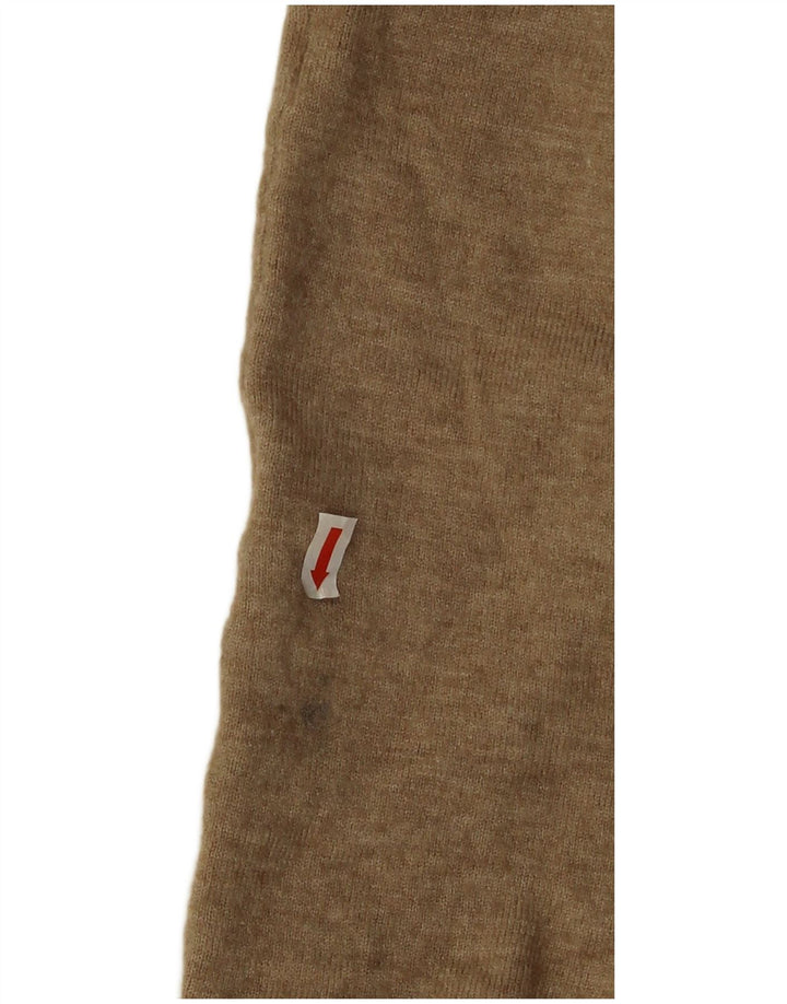 Zara Cardigan long pour femme UK 14 Beige moyen