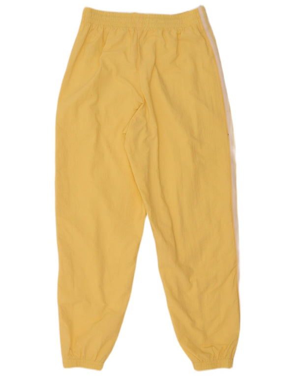 Adidas Pantalon de survêtement graphique pour femme, jogging UK 12, jaune moyen