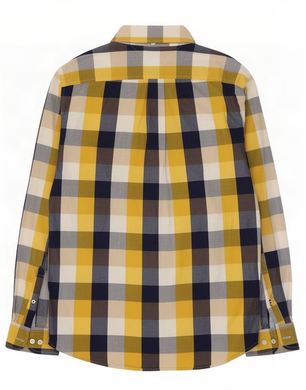 Tommy Hilfiger Chemise coupe classique pour homme en coton à carreaux multicolores