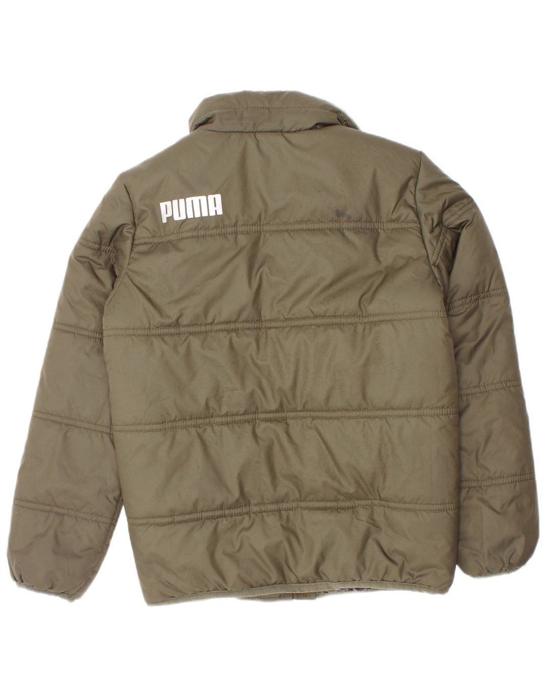 Puma Veste matelassée graphique garçon 5-6 ans Kaki Polyester