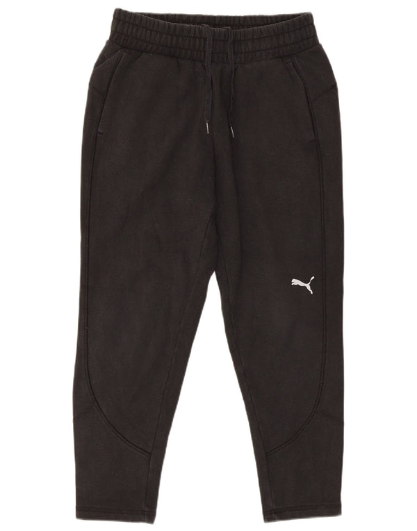 Puma Pantalon de survêtement pour homme en coton noir Taille S