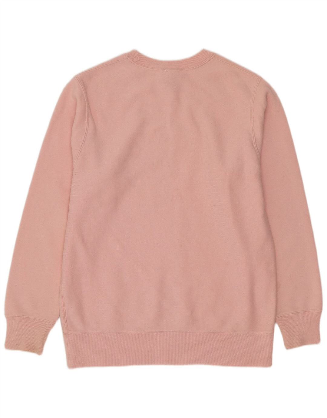 Champion Sweat-shirt surdimensionné pour femme UK 10 Petit coton rose