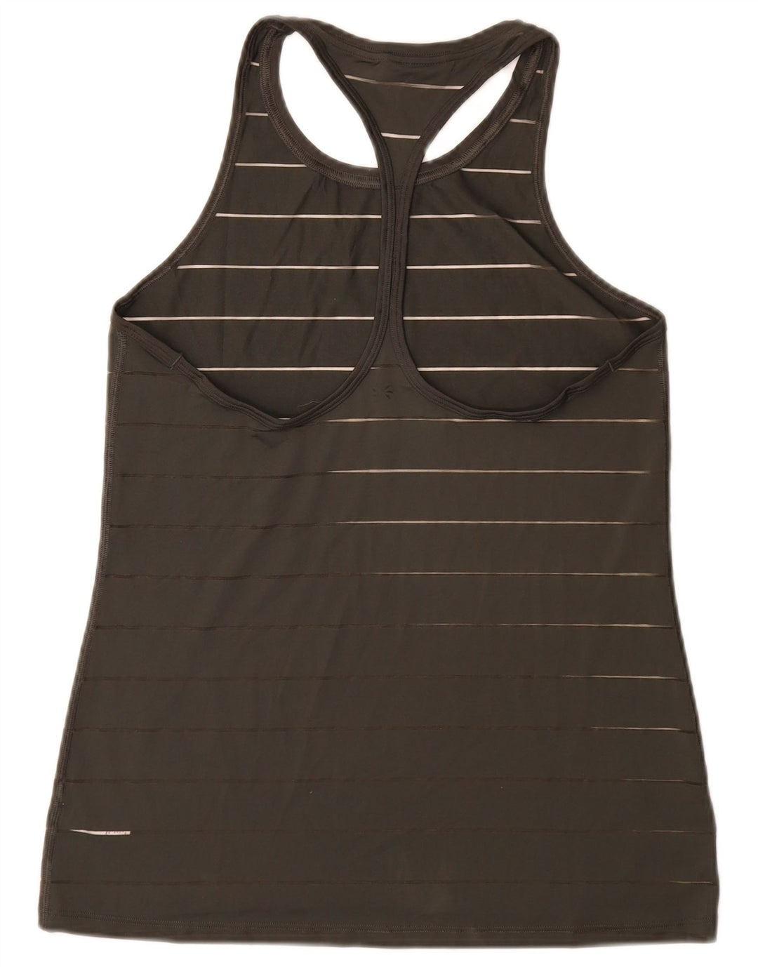 ATHLETA Débardeur Femme UK 10 Petit Polyester Rayé Noir