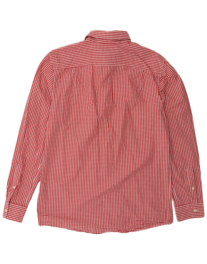 Jack Wills Chemise homme en coton vichy rouge moyen