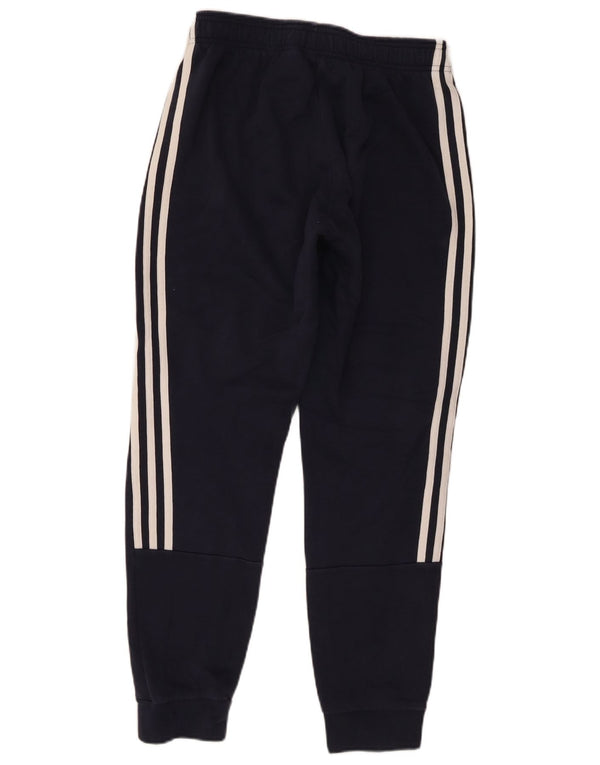 Adidas Pantalon de survêtement pour homme en coton bleu marine Taille S
