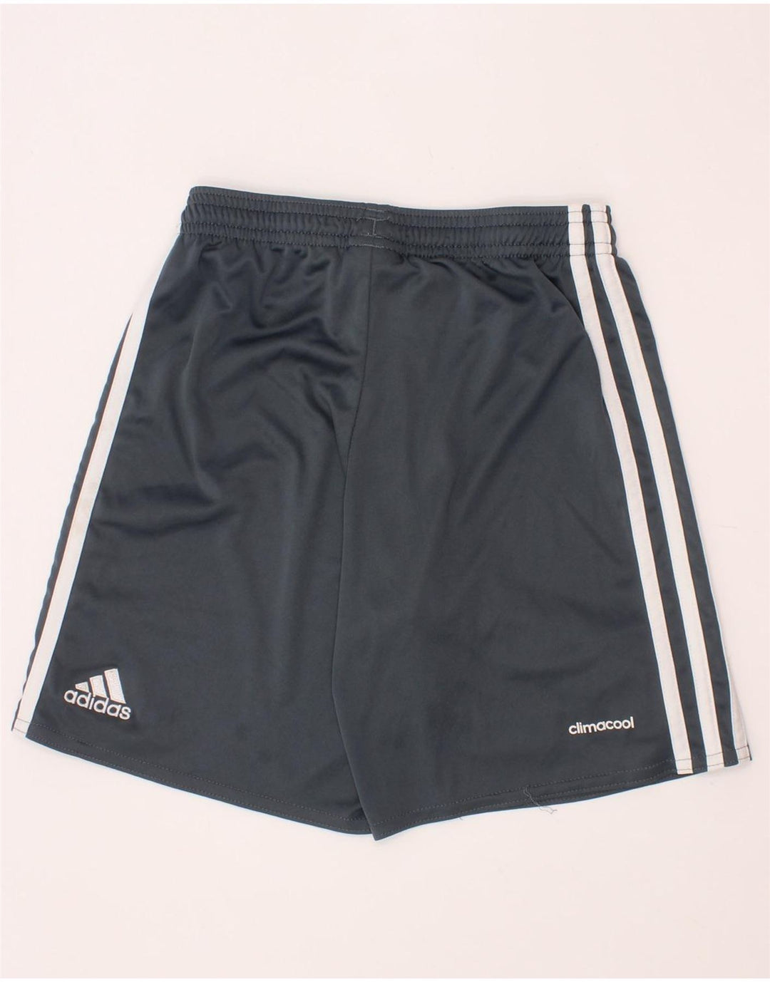 ADIDAS Short de sport Manchester United pour garçon 9-10 ans Gris Polyester