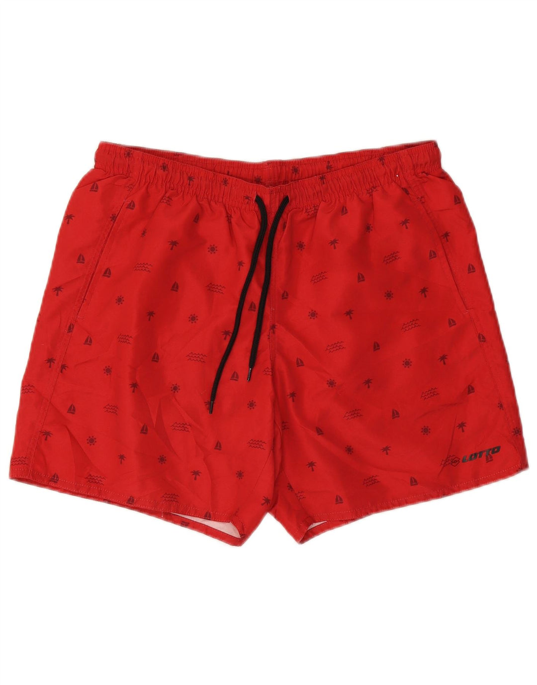Lotto Short de Bain Graphique Homme Grand Rouge