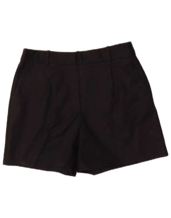 Zara Femme Short Chino Pegged Moyen W28 Coton Noir