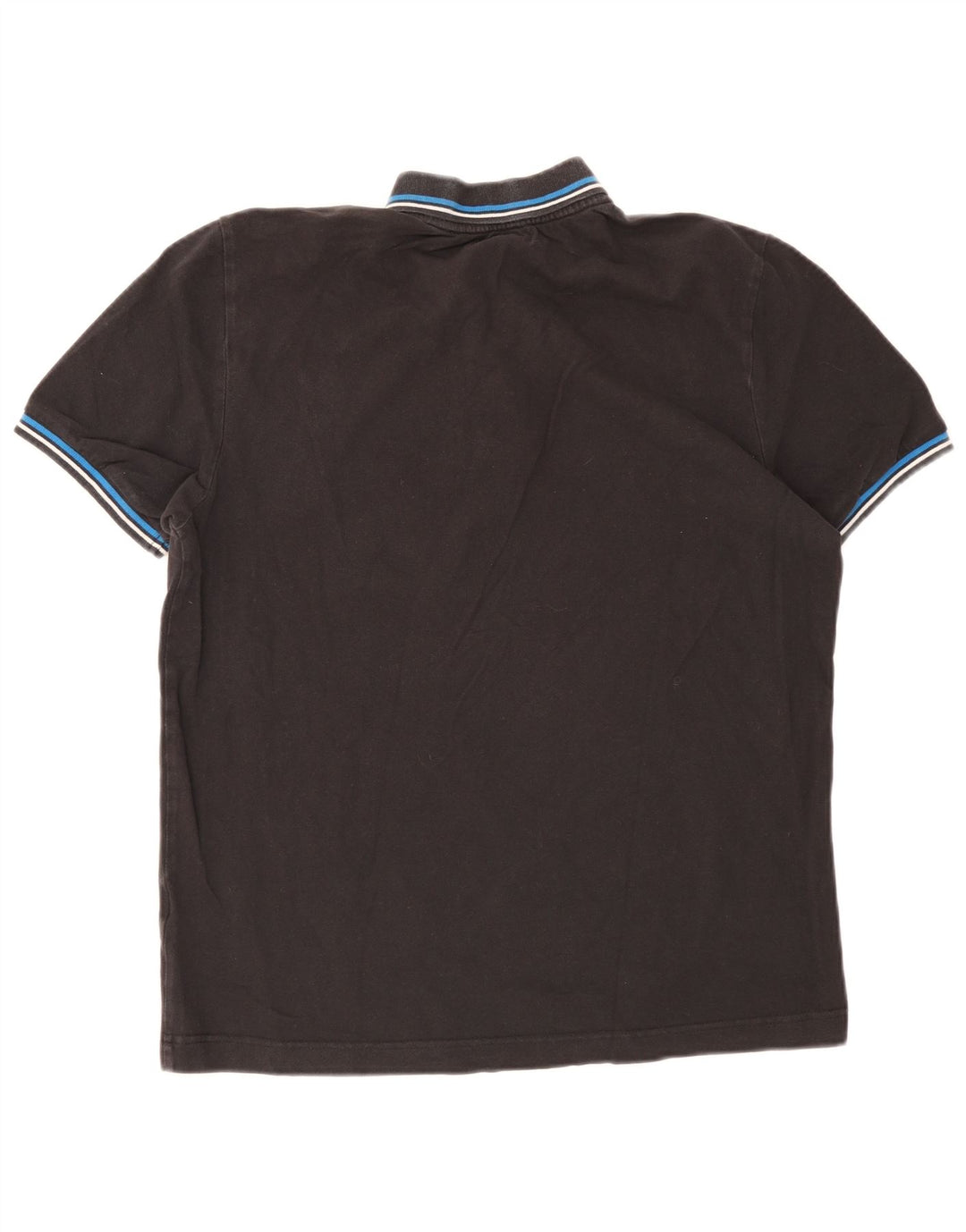 Kappa Polo Homme Large Noir Rayé