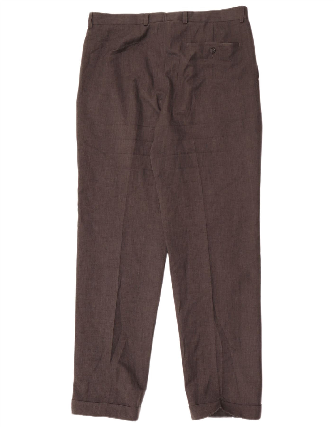 Marks & Spencer Pantalon de costume pour homme W34 L33 Gris Polyester
