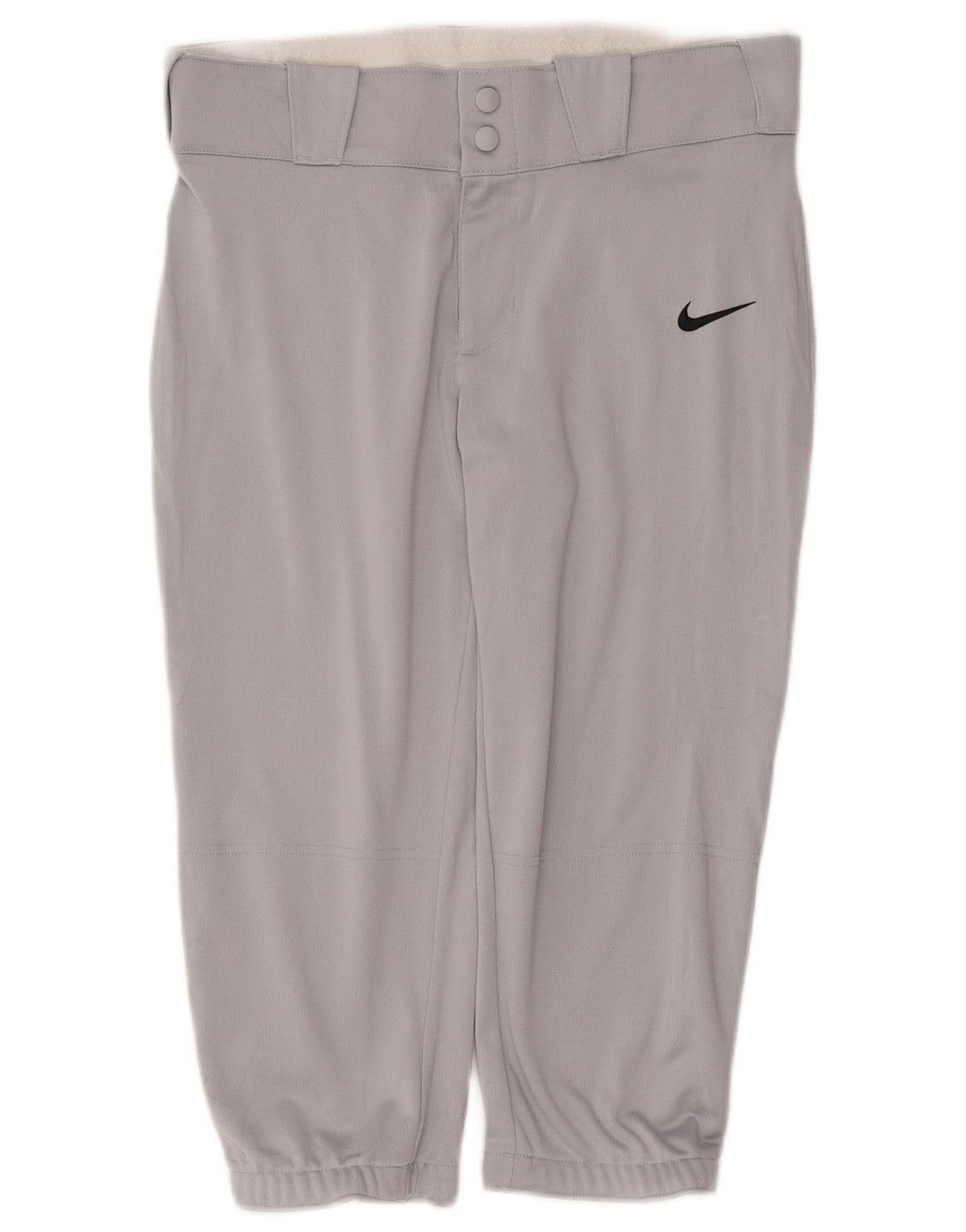 Nike Pantalon de survêtement Capri pour femme UK 12 Gris moyen Polyester