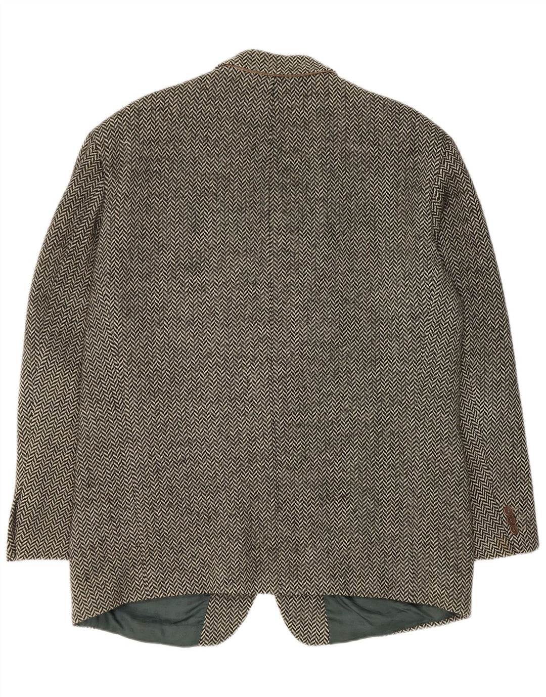 Hugo Boss Veste blazer à 2 boutons pour homme EU 56 3XL Noir à chevrons