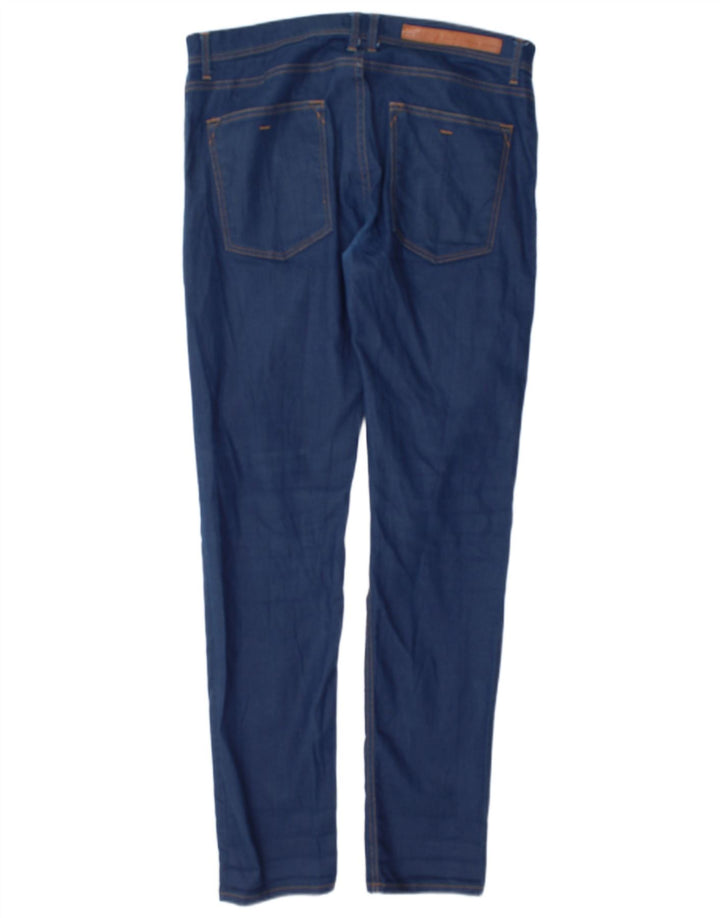 Zara Jean Slim Homme EU 46 XL W36 L34 Bleu