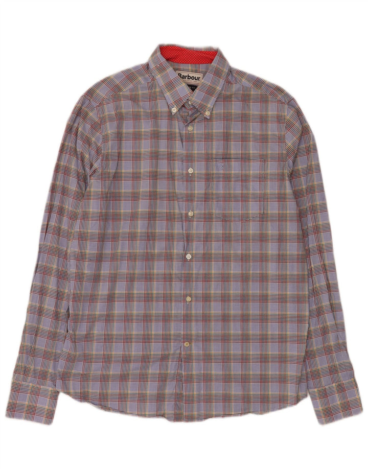BARBOUR Chemise Ajustée Homme Carreaux Multicolores Moyens