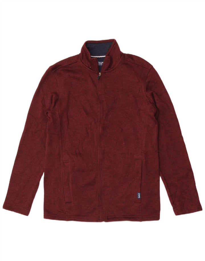 Chaps Veste de Survêtement Homme Petit Bordeaux Polyester