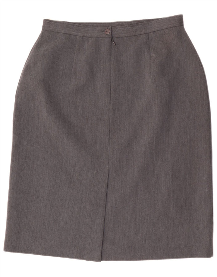 St. Bernard Jupe droite pour femme UK 14 Medium W28 Gris Polyester