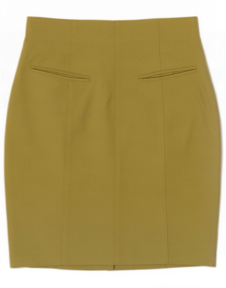 Mini jupe femme Sasch IT 44 Medium W28 Vert Polyester