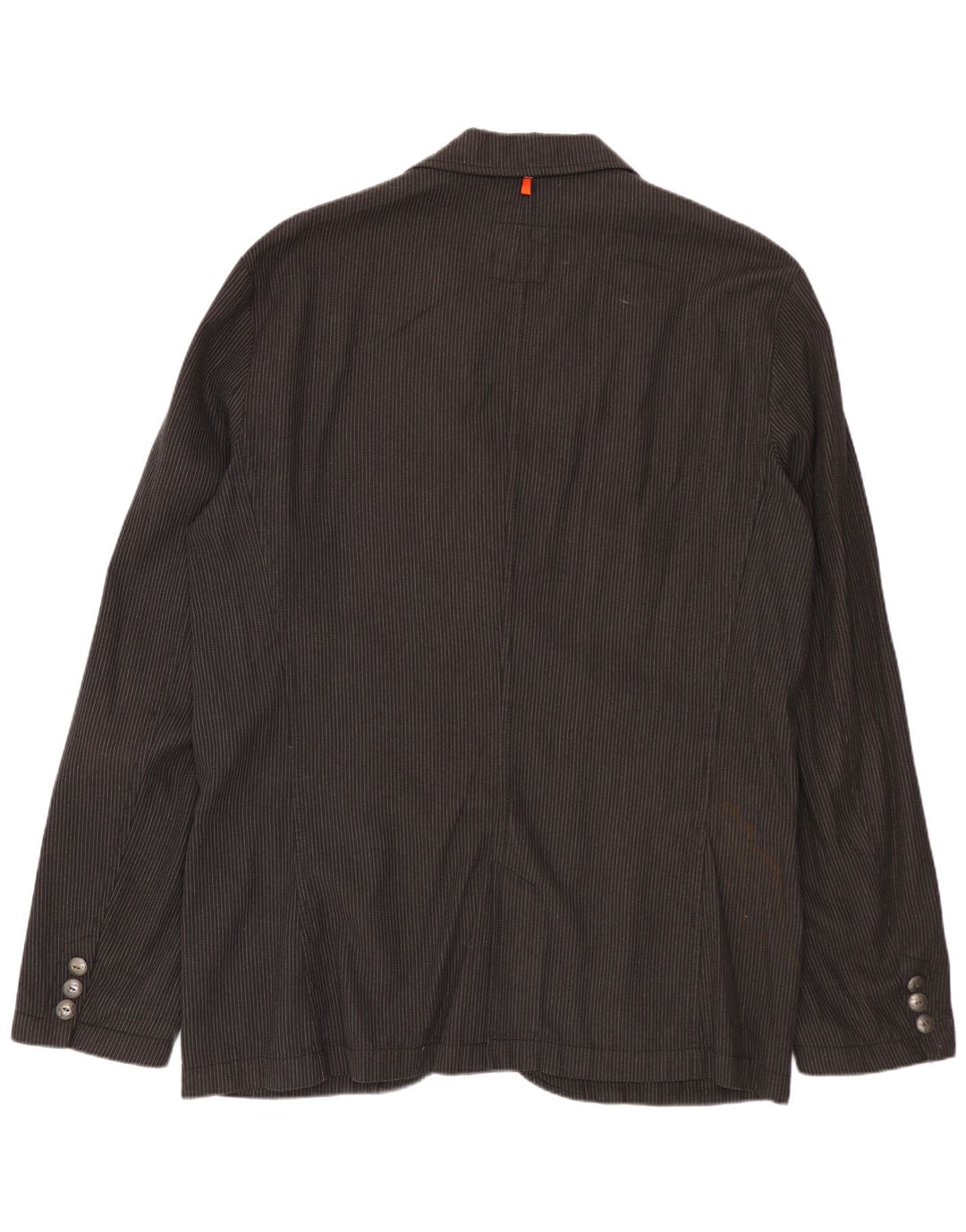 HUGO BOSS Veste blazer à 2 boutons pour homme UK 42 XL Gris à fines rayures