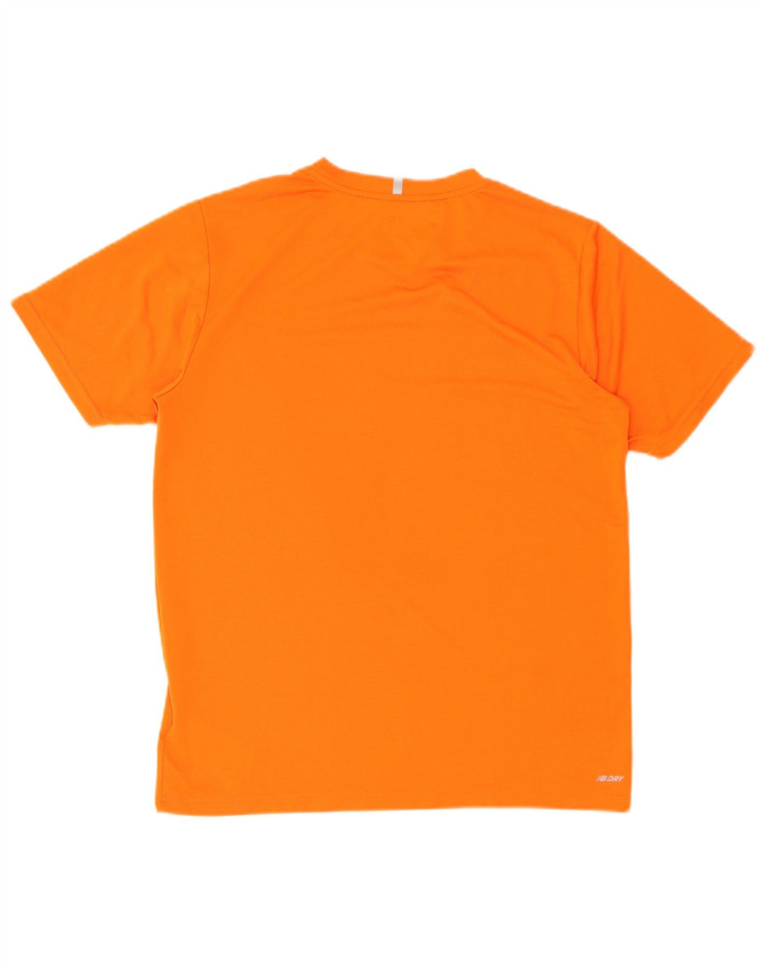 New Balance T-Shirt Homme Haut Orange Moyen Polyester